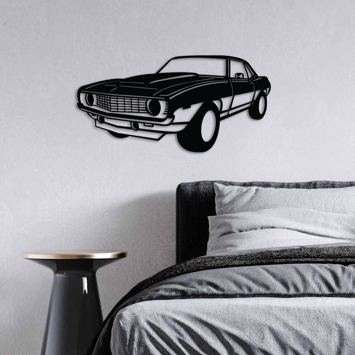 Wallity Chevy Camaro Yenko Escultura de pared